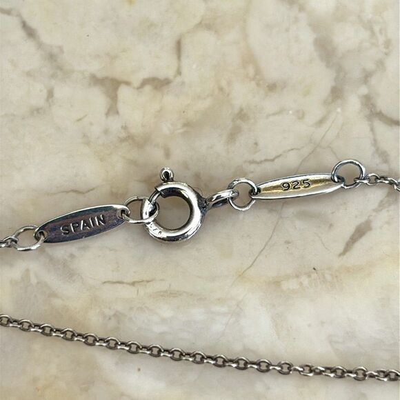 Tiffany & Co. Elsa Peretti Starfish Diamond Sterling Silver Necklace - Picture 11 of 15